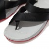 Sling Woven-Logo Toe-Post Sandals