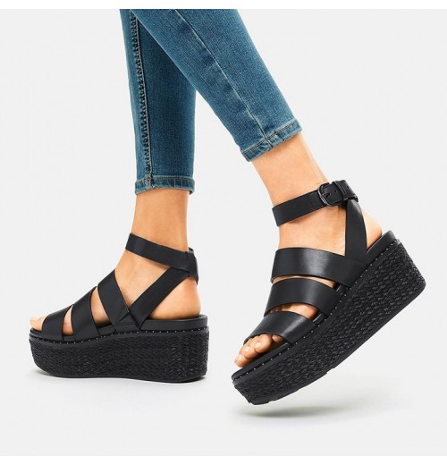 Eloise Espadrille Wedge Sandals