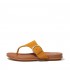 Gracie Buckle Suede Toe-Post Sandals