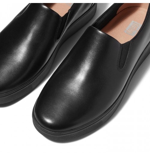 Rally Leather Slip On Shoes