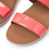 Barra Patent Mix Back-Strap Sandals