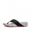 Surfer Woven-Logo Toe-Post Sandals