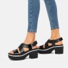 Pilar Patent Mix Back-Strap Platform Platform Sandals