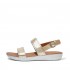 Barra Metallic Back-Strap Sandals