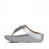 Fino Leaf Metallic Leather Toe-Thongs Toe-Post Sandals